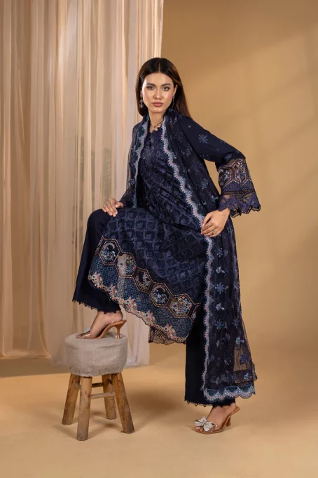YARA - 3PC EMBROIDERED OUTFIT - Image 4