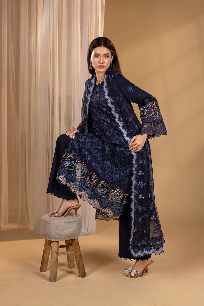 YARA - 3PC EMBROIDERED OUTFIT - Image 4