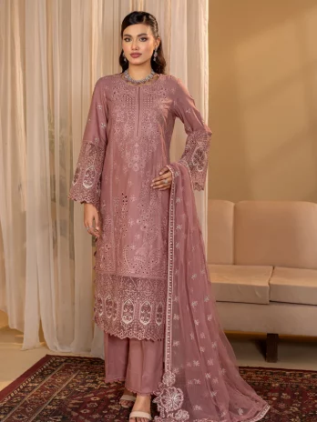 ZUMRA – 3PC EMBROIDERED OUTFIT