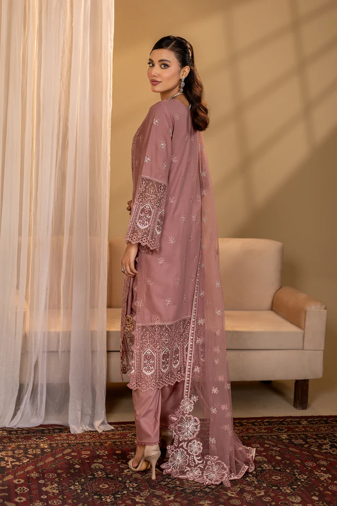 ZUMRA - 3PC EMBROIDERED OUTFIT - Image 3