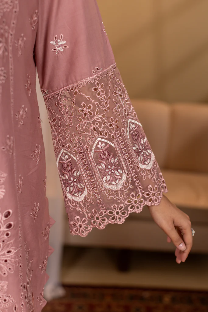 ZUMRA - 3PC EMBROIDERED OUTFIT - Image 4